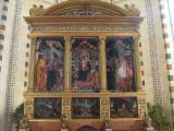 pala d'altare del Mantegna nella Basilica di San Zeno 