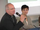 S.E. Mons. Angelo Spinillo, Vescovo di Aversa interviene alla tavola rotonda sul  contributo dell'IRC alle sfide educative