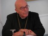 S.E. Mons. Bruno Schettino, Arcivescovo di Capua, saluta i partcipanti al corso regionale